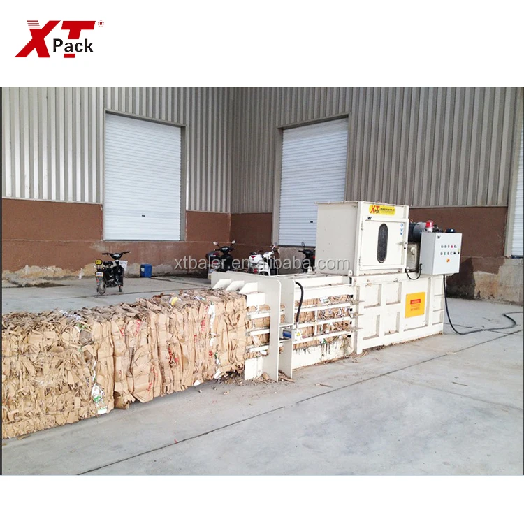 China Best Waste Paper Cardboard Baler Safety From China Famous Supplier