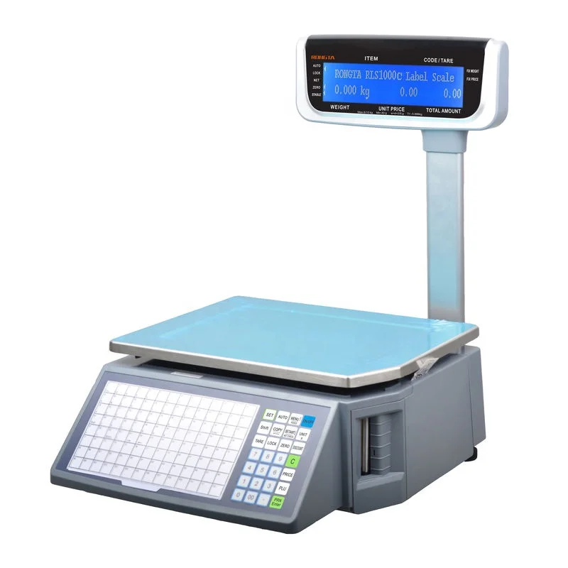 RONGTA RLS1000 Retail Barcode Label Printing Scale Price Computing for Butcher Shop Factory  Electronic