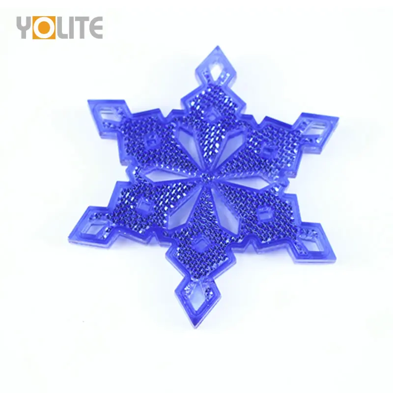 Индивидуальный Логотип OEM Медведь звезда Сова Форма супер яркий ПВХ светодиод Дорожная безопасность твердый пластиковый отражатель