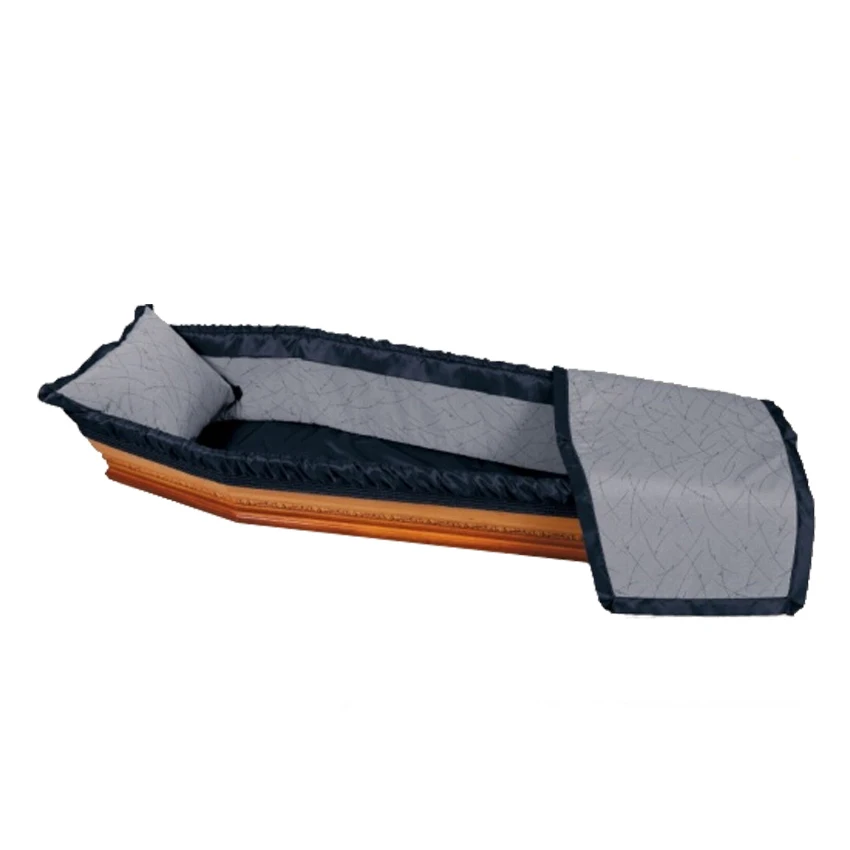 JS-L097 Customized Cotton Casket Coffin Crypt Liners