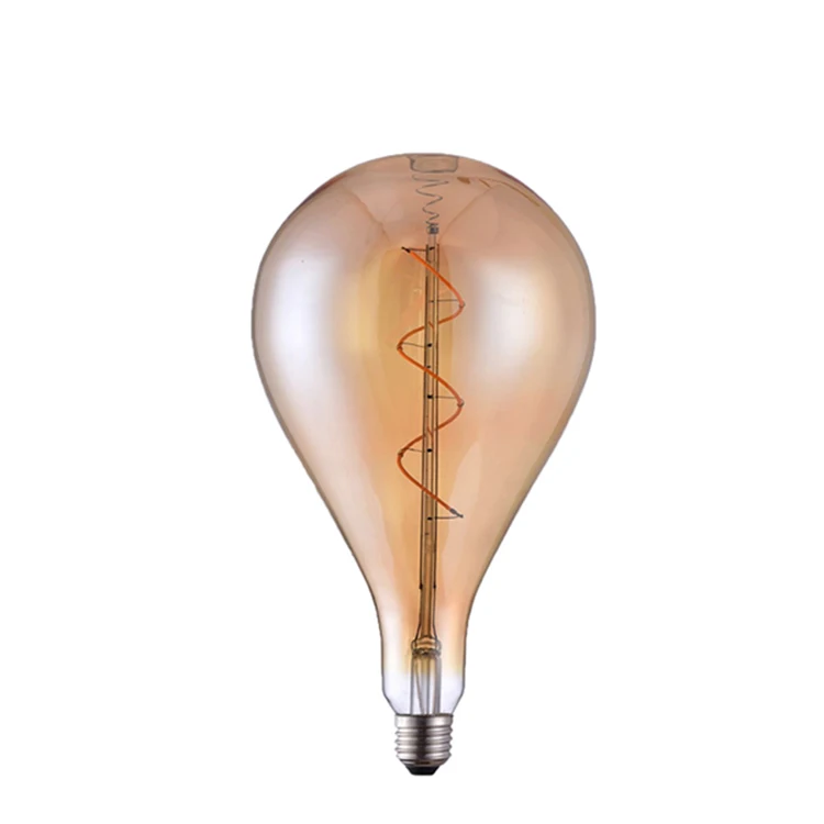 Oversized Led Filament Light Bulb 4w E27 Mushroom Shape Retro BUlb