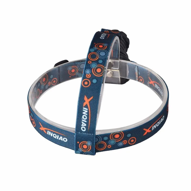 Zoom Rechargeable Headlamp LED Coon Hunting Headlight with Green Light