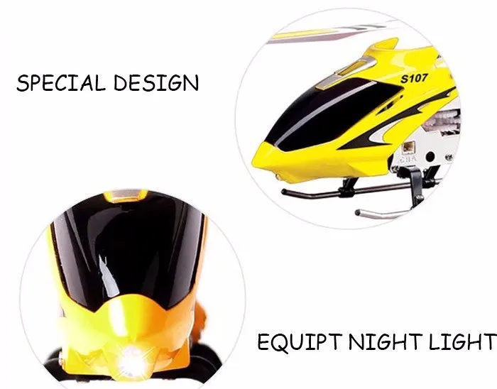 Original SYMA S107G 3CH Remote Control Helicopter Alloy Copter With Gyroscope Best Toys Gift RTF RC Airplane