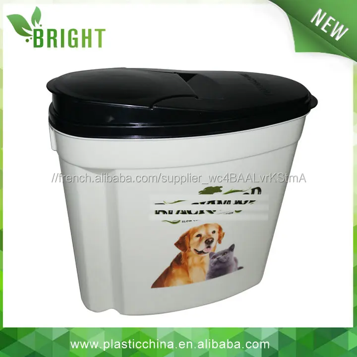 designer pet food containers