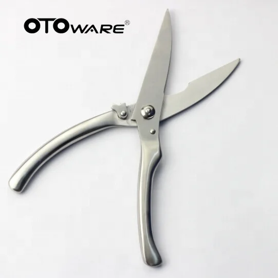 Многофункциональные кухонные ножницы из нержавеющей стали для резки куриных костей для домашнего использования на кухне