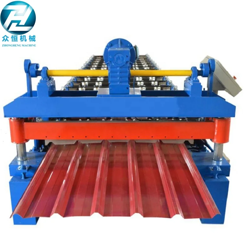 Roof Panel Sheet Making Corrugated Roll Forming Machine