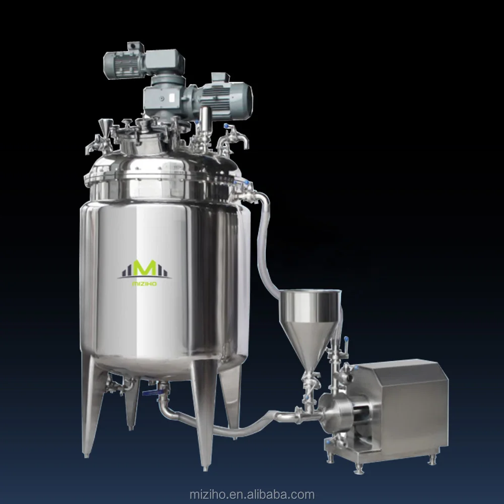 
 MZH-V высокое качество 50L 100L 200L 500L вакуумные однородные эмульгатор  