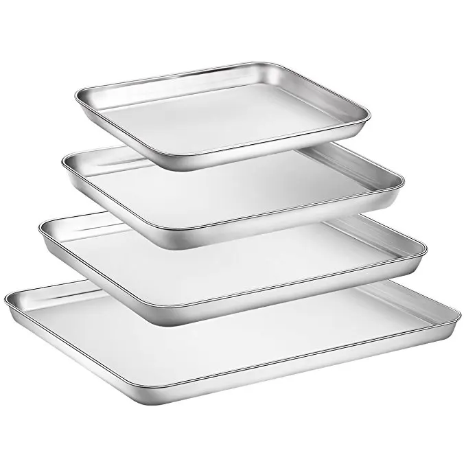 Non Toxic & Healthy Baking Sheet Set Stainless Steel Baking Tray - Buy Non Toxic & Healthy Baking Sheet Set Stainless Steel Baking Tray,Baking Tray ...