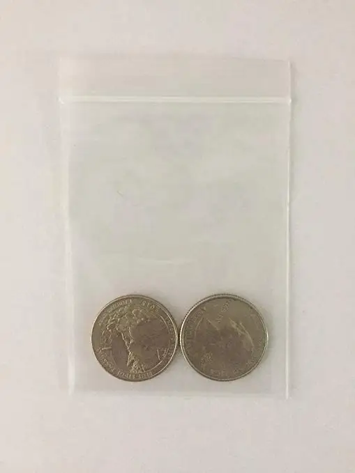 Mini Custom Plastic Transparent Zipper Bag LDPE Bag