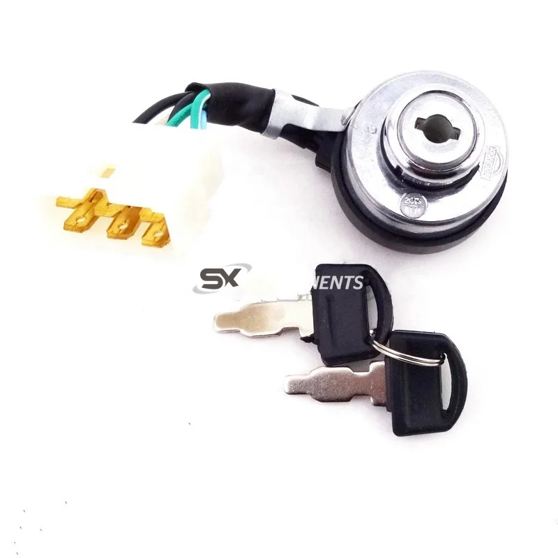 6 Wire on Off Kill Ignition Switch Key  XP4400E XP4400EH XP8500E XP10000E  Dur Max  Gasoline Generator