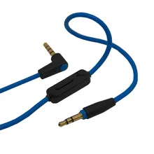 Stereo Handsfree 3.5mm AUX Cable with Microphone and Phone answer button For Apple iPhone 5s 6s iPod touch 5G iPad mini iPad Air