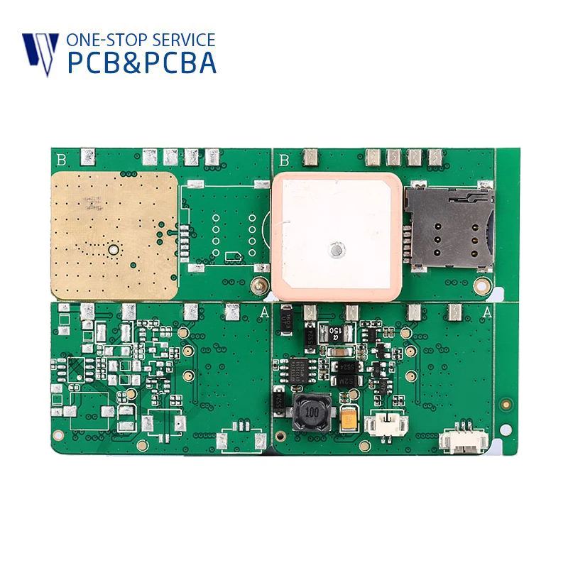 One-Stop PCB Assembly Solution Electronic PCB PCBA Manufacturer Portable GPS GSM Tracker SIM Card PCB Circuit Board
