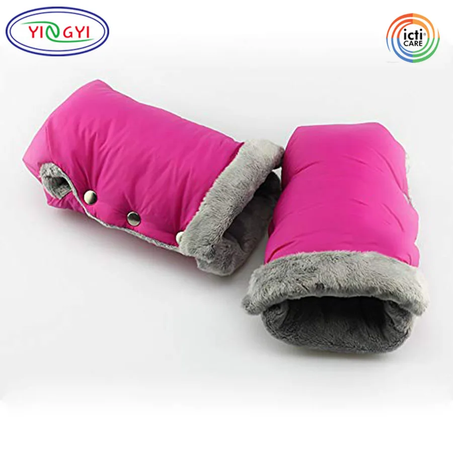 M859 очень толстая зимняя теплая детская Автомобильная муфта от холода детская коляска муфта для рук для детского автомобиля