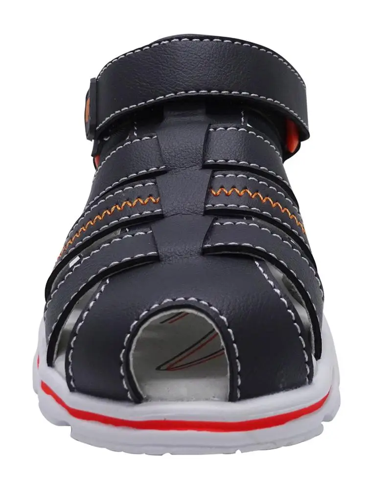 Сандалии Детские с закрытым носком, пляжная обувь для воды, уличные школьные спортивные босоножки для малышей, мальчиков и девочек, лето