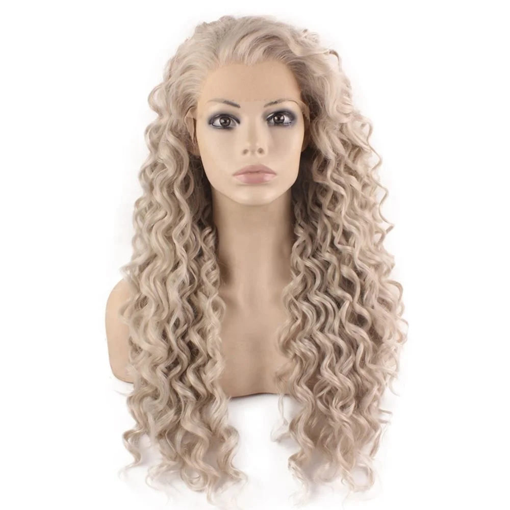 hair lace front wig kd566 - buy wig,hair fiber,curly blonde wig