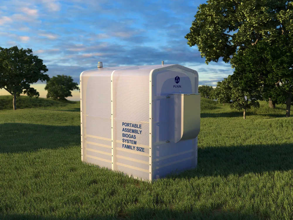 PUXIN 3, 4 м3 анаэробный биогазовый репитер, машина для переработки пищевых отходов