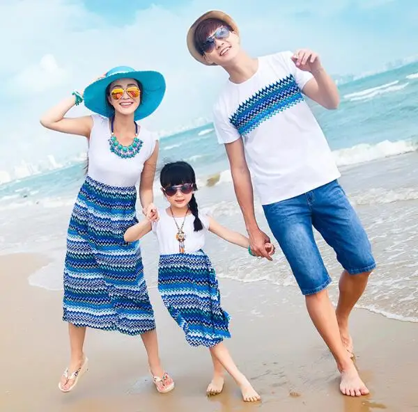 mother daughter matching summer dresses