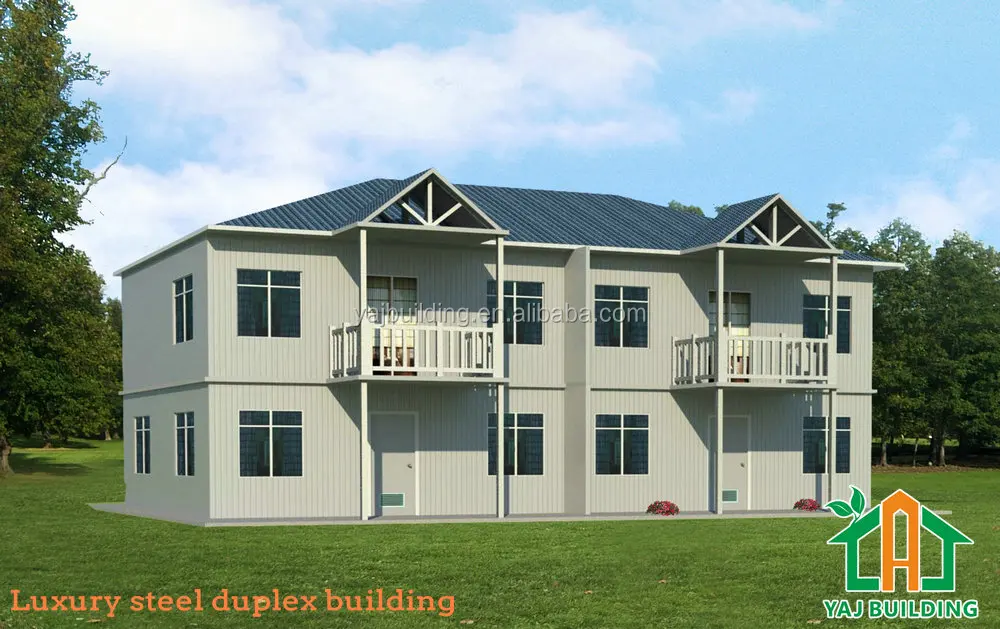 Factory Custom Prefabricated AAC Wall Panel Residential House Travel Hotel Garden Cabin Cottage Home Worker Camp House