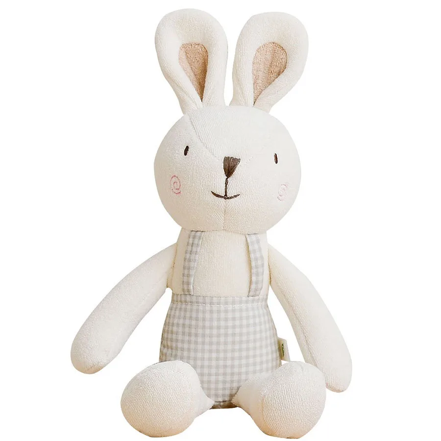 organic plush bunny