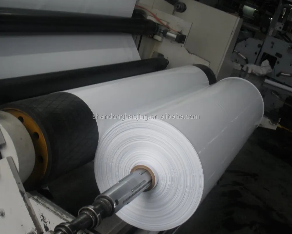 Source LDPE LLDPE PE Material 3mil 4mil 5mil 6mil 8mil 10mil White Black  Poly Jumbo Roll Film for Agriculture Greenhouse on