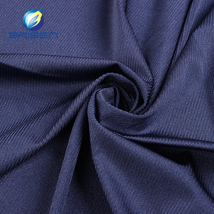 Blue Color 20 Spandex 80 Polyamide Elastane Nylon Knit Swimwear