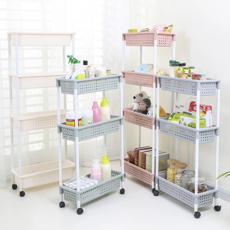 2021  High Quality  Plastic pp Corner Storage Shelf