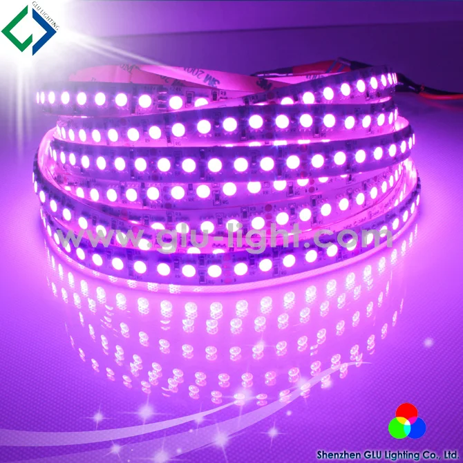 High Power 4 oz Copper PCB RGB Flexible Led Strip 120leds/m with CE&RoHS 3 Year Warranty