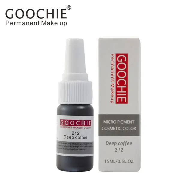 Улучшенный пигмент для татуировок, 15 мл, лучшие чернила для татуировок, набор для перманентного макияжа, пластиковые кольца, пигментные чернила для перманентного макияжа