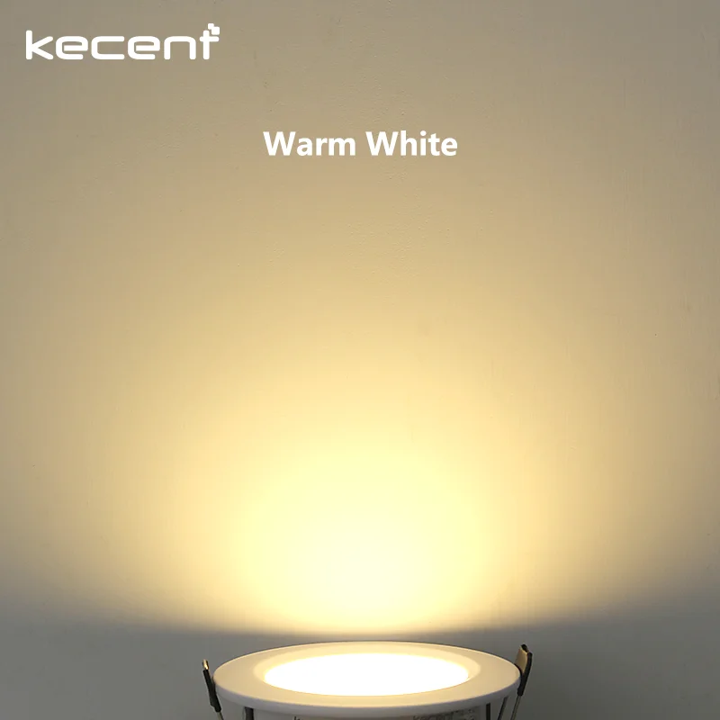 CE RoHS SAA Сертифицированный 7 Вт Светодиодный точечный светильник, круглая потолочная панель, встраиваемые прожекторы, освещение ip44, светодиодный потолочный светильник