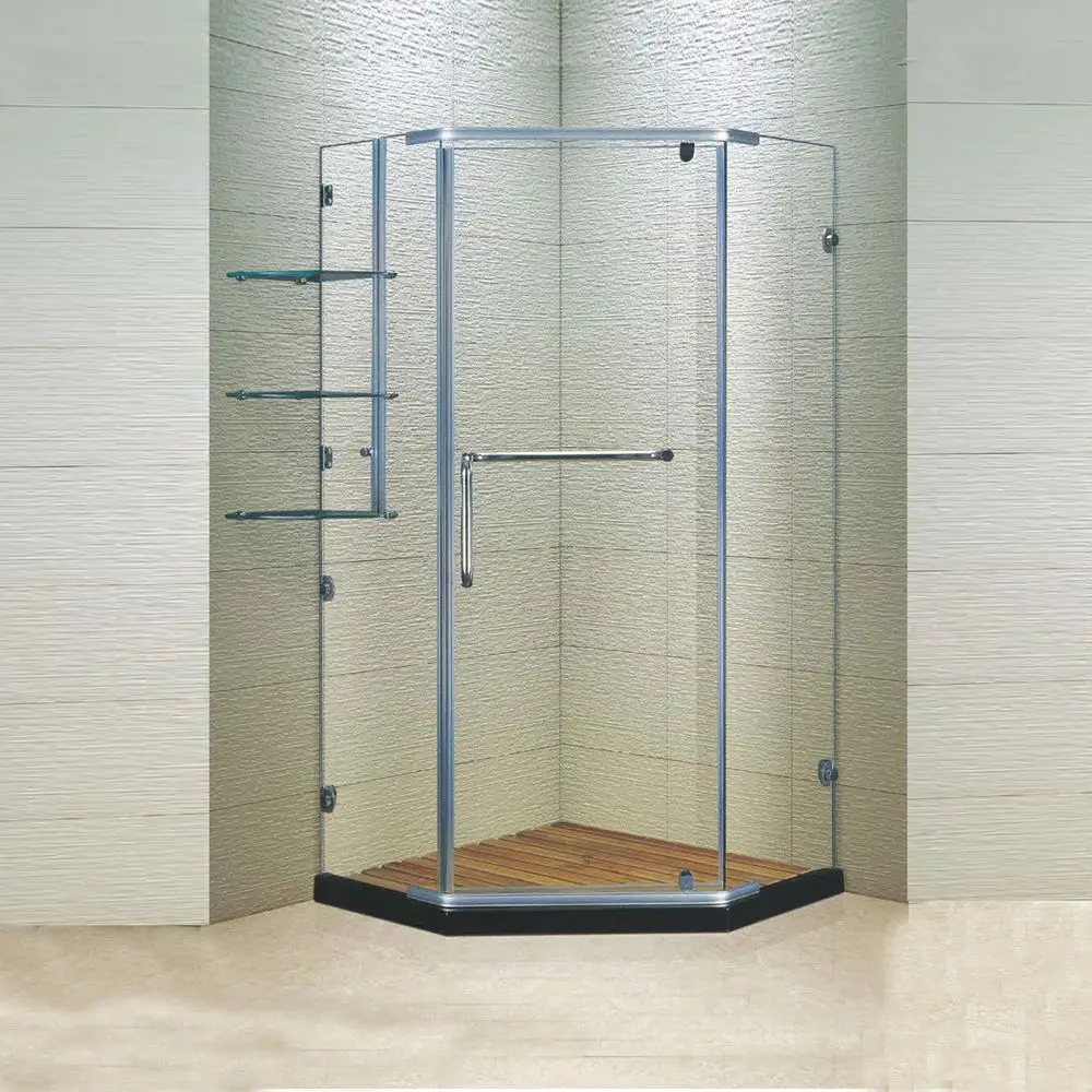 Aluminium Profile Diamond Shape Shower Stall Hinged Doors Shower Cabin Sale Kk3037 Buy Aluminium Profile Shower Stall Hexagonal Shower Door China Shower Cabin Product On Alibaba Com