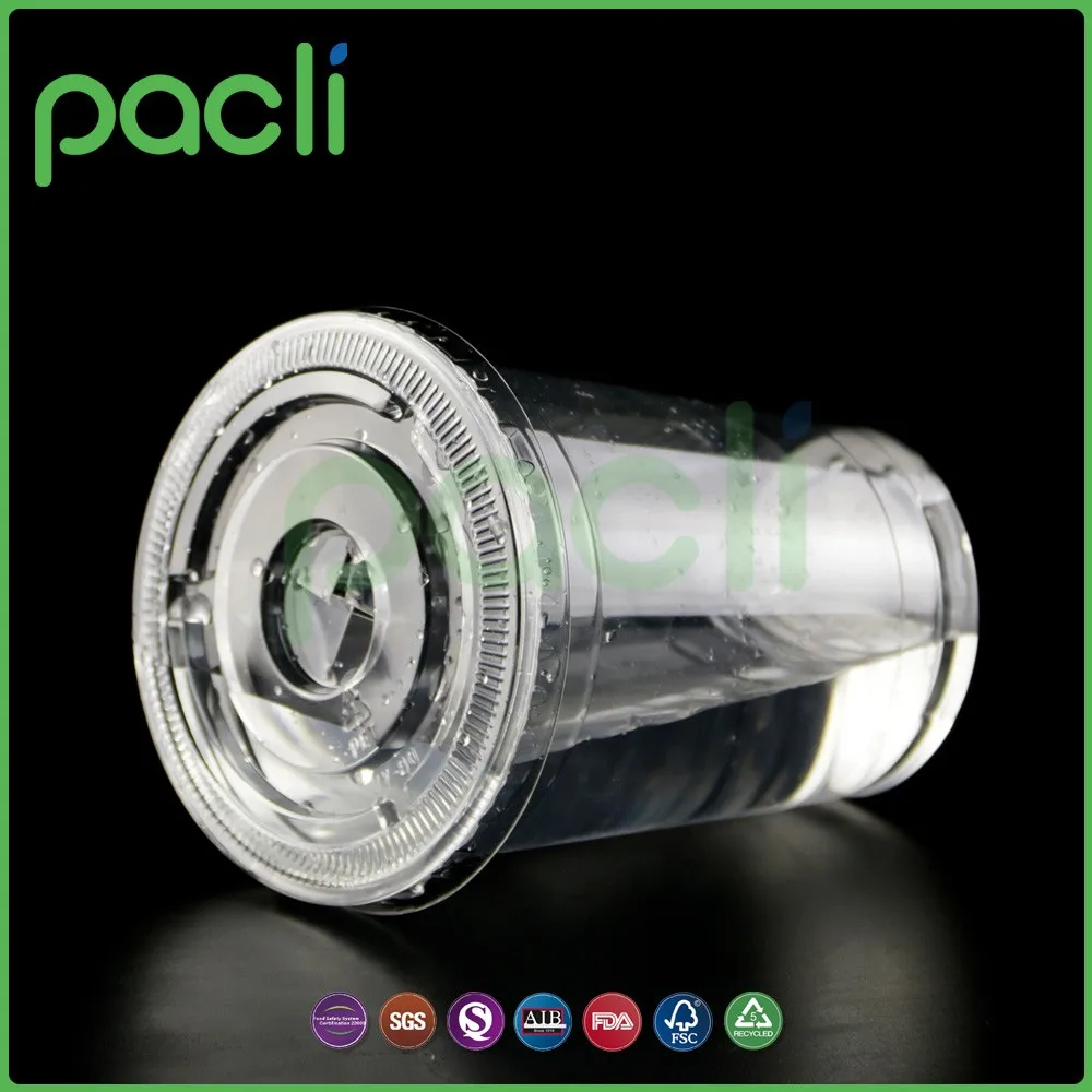 Достаточные чашки и блюдца объемом 16 унций, одноразовые экологически чистые чашки одобренные CE / EU LFGB CIQ, оптовая продажа, пластиковые, горячие и холодные чашки