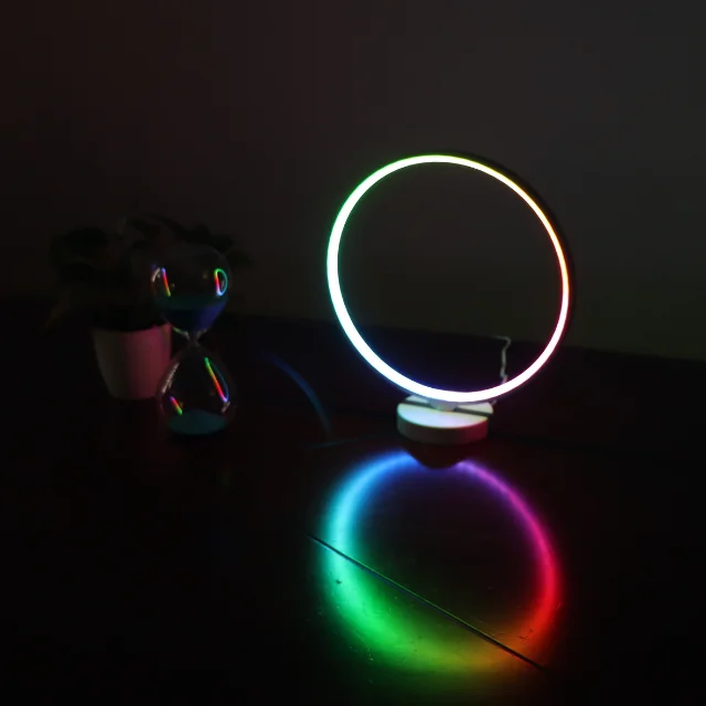 
 Оригинальный дизайн, Прямая поставка, 8 Вт, светодиодный светильник для вечеринки, патентный дизайн, 42 цветные настольные лампы, модные лампы  