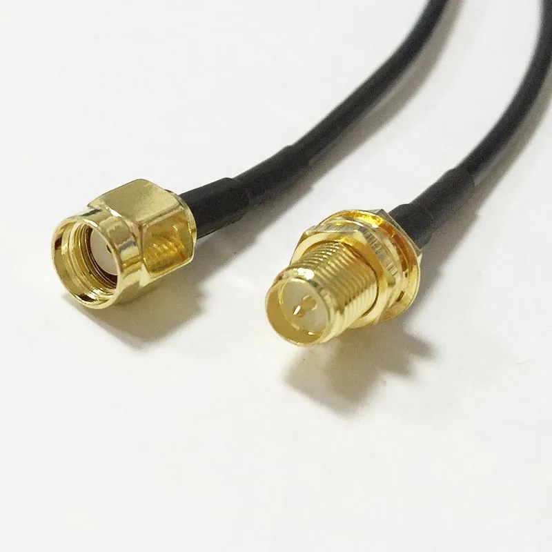 RP-SMA coaxial cable オス⇔メス 同軸ケーブル 60cm 【名入れ無料】 - 映像用ケーブル