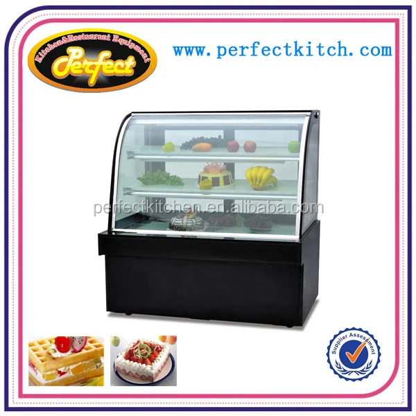 Роскошный отдельно стоящий охладитель для тортов с двойной