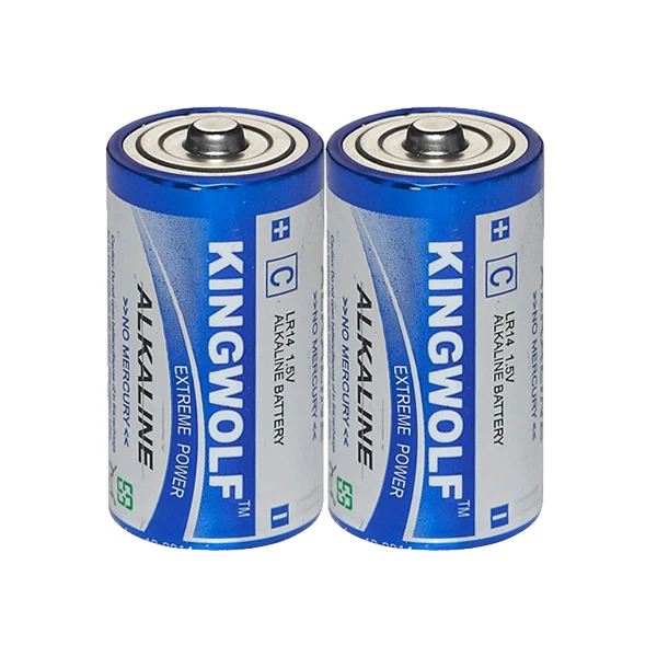 kinwolf  High Capacity 8000Mah LR14 1.5V Alkaline C Batteries For Flashlight