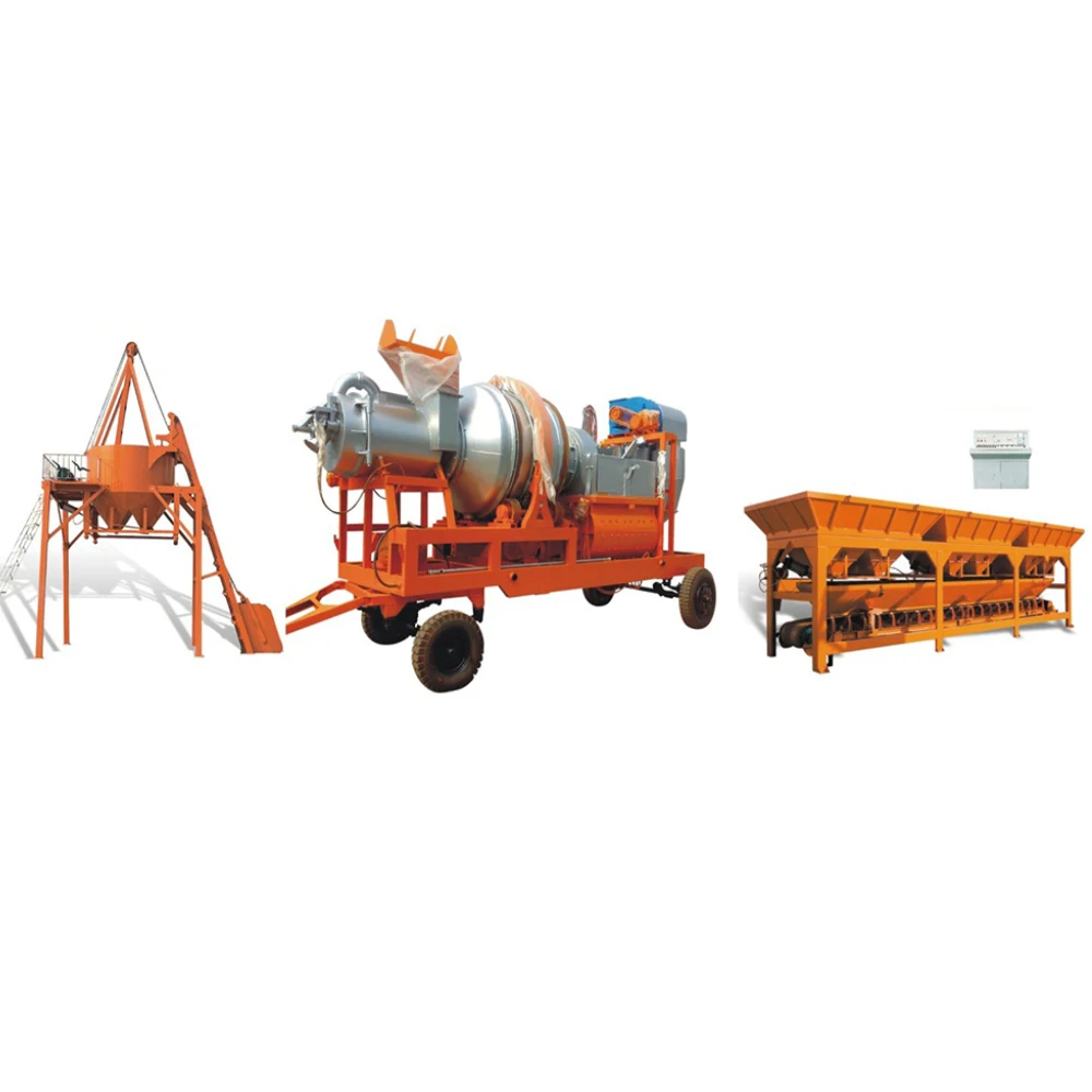 MRD20 20tph Batch Type Small Mobile Mini Asphalt Plant