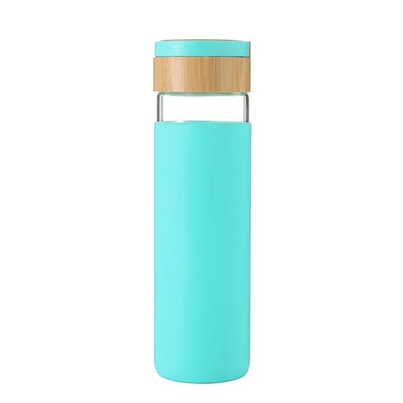 Colorful SS Water Bottle With Pill Holder 01054A - Everich