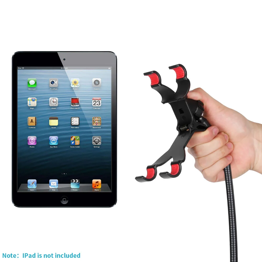 Braccio Supporto Microfono Rotante Da 55 Cm Con Clip E Staffa Per Telefono – Per Treppiede E Streaming Live