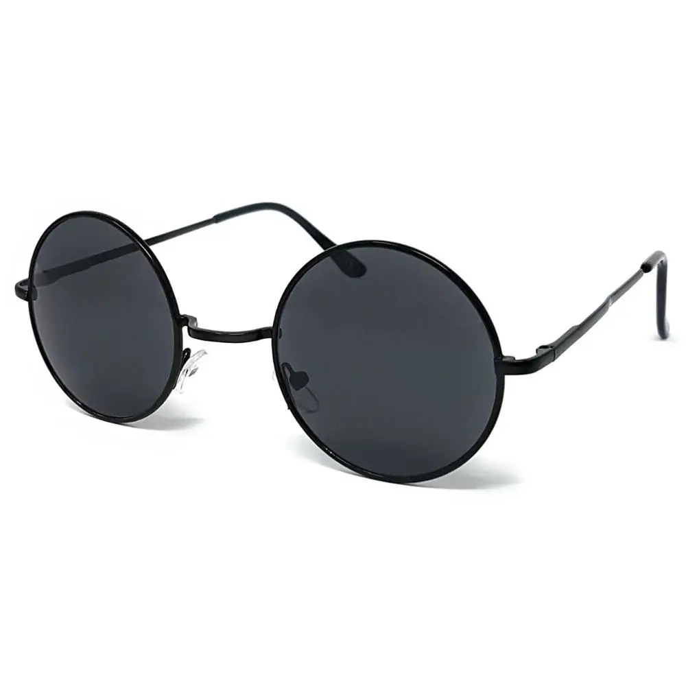 Round Lens Sunglasses Mens Womens Ladies John Lennon Fashion Circle Ozzy Hippie