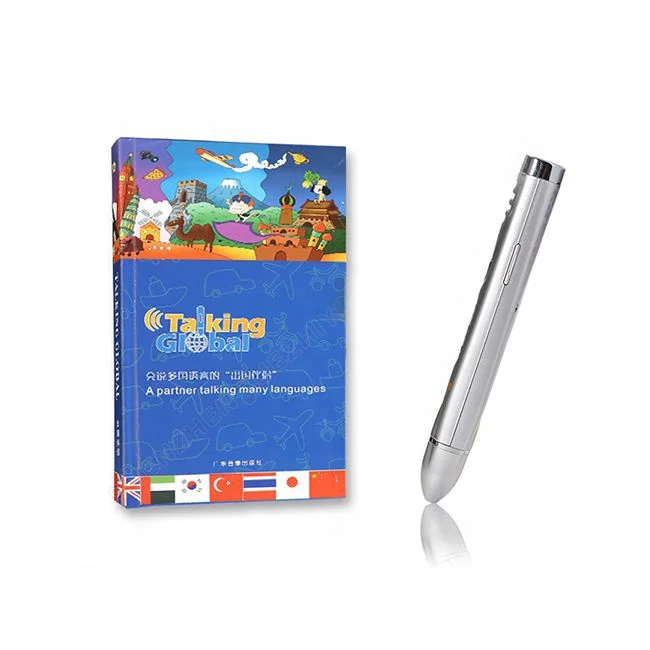 14 Languages Translation Talking Pen Magic Reading Pen Audio Book for Languages Learning Digital Pen Book