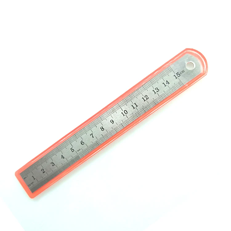 6 / 15cm Stainless Steel Ruler