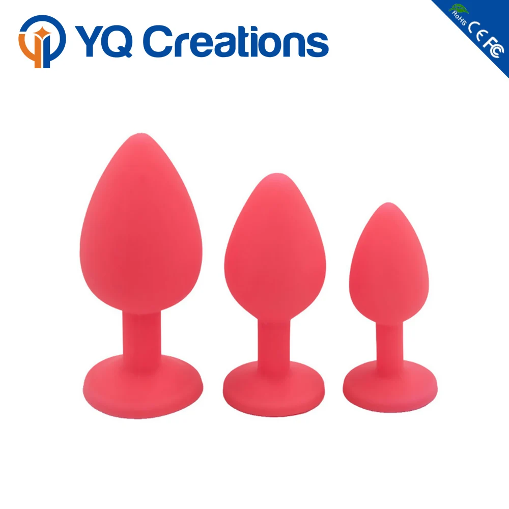 Cheap Kit Expanding Butt Plug Silicone Anal Sex Toys Jewelled Butt Plug for Male Female Sex Picture