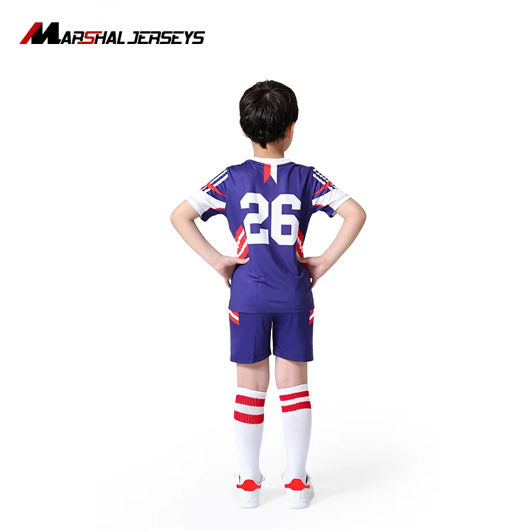 OEM Custom Youth Polyester Football Jersey Pattern Number