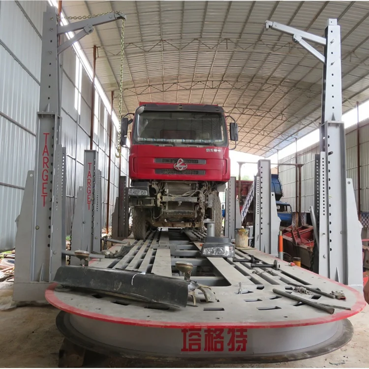 Truck chassis straightener/truck dent puller equipment/garage equipment