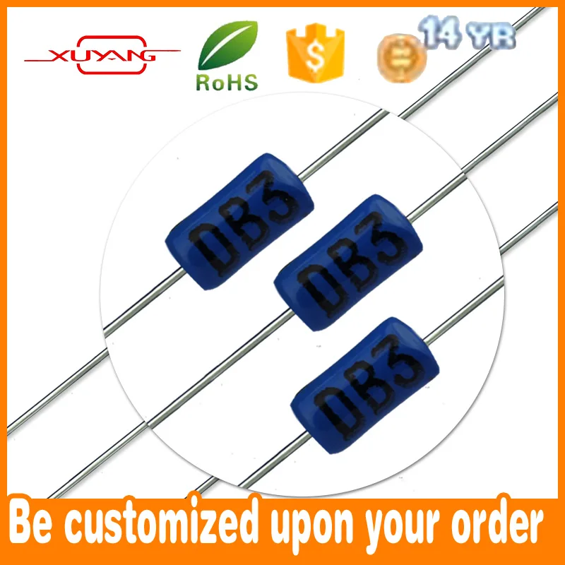 Blue Glass DIAC Diode DB3 DB4 DC34