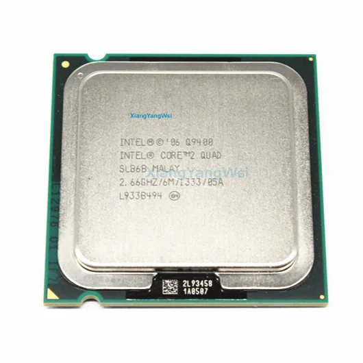 Intel Core 2 Quad Q9400 Processor 2.66ghz 6mb L2 Cache Fsb 1333 