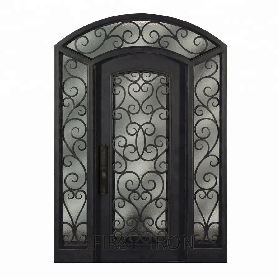 Modern Houses Wrought Iron Front Entry Metal Security Steel Doors Buy