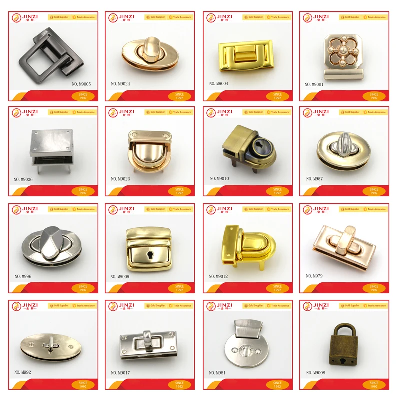 Newest Bag Hardware Turn Lock Twist Round Shape Metal Handbag 1 Jpg 3