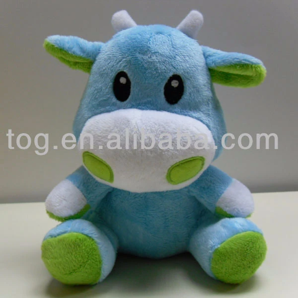 green cow stuffed animal