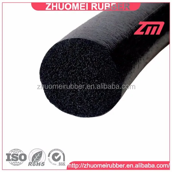 round shape solid or sponge rubber cord